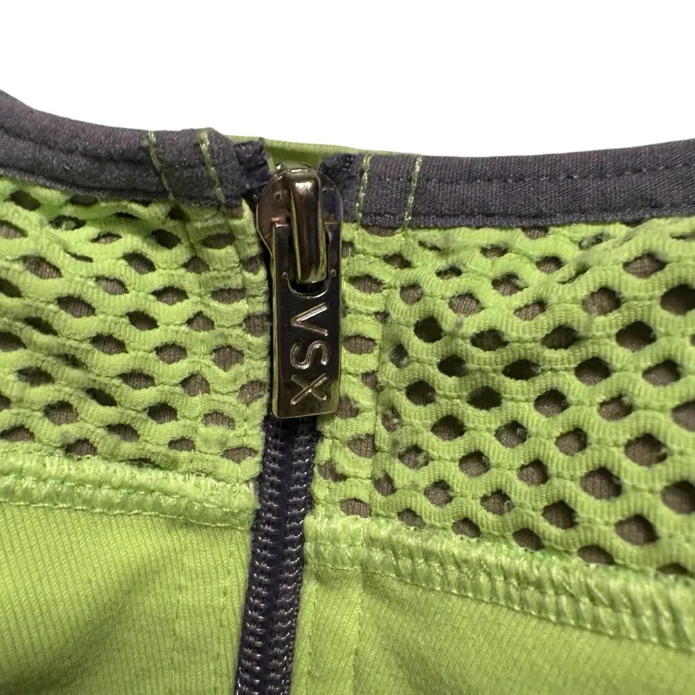 VSX Green Sports Bra with Y-Back Design 34D